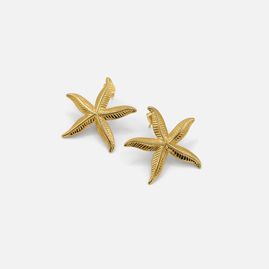 Boucles d'oreille étoile de mer