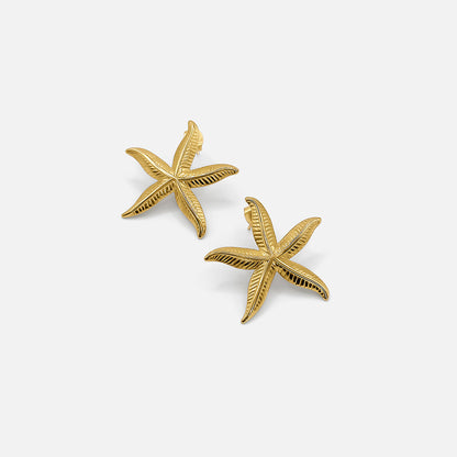Boucles d'oreille étoile de mer