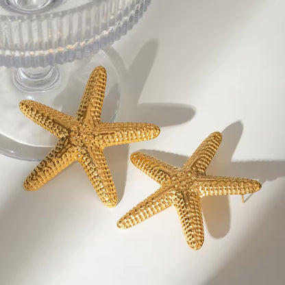 Boucles D'Oreilles Etoiles De Mer