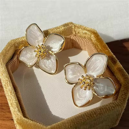 Boucles D'oreilles MonoÏ Nacré