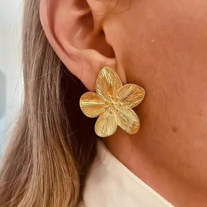 Boucle D'Oreilles Fleur de MonoÏ