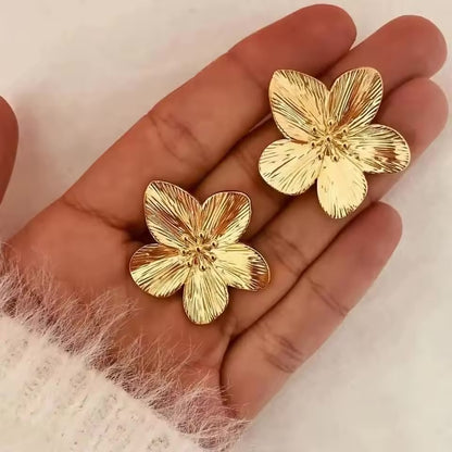 Boucle D'Oreilles Fleur de MonoÏ