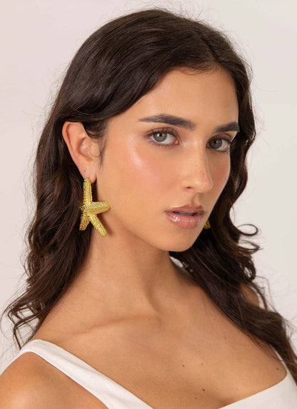 Boucles D'Oreilles Etoiles De Mer
