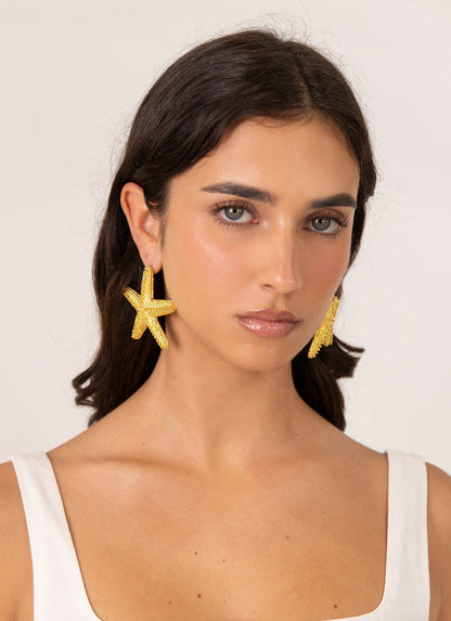 Boucles D'Oreilles Etoiles De Mer